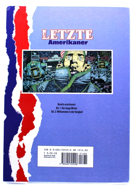 Bastei Comic Edition Der letzte Amerikaner Nr. 2: Willkommen in der Ewigkeit